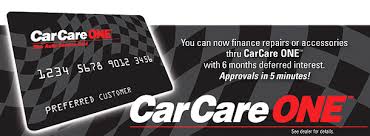 CarCareONE credit card